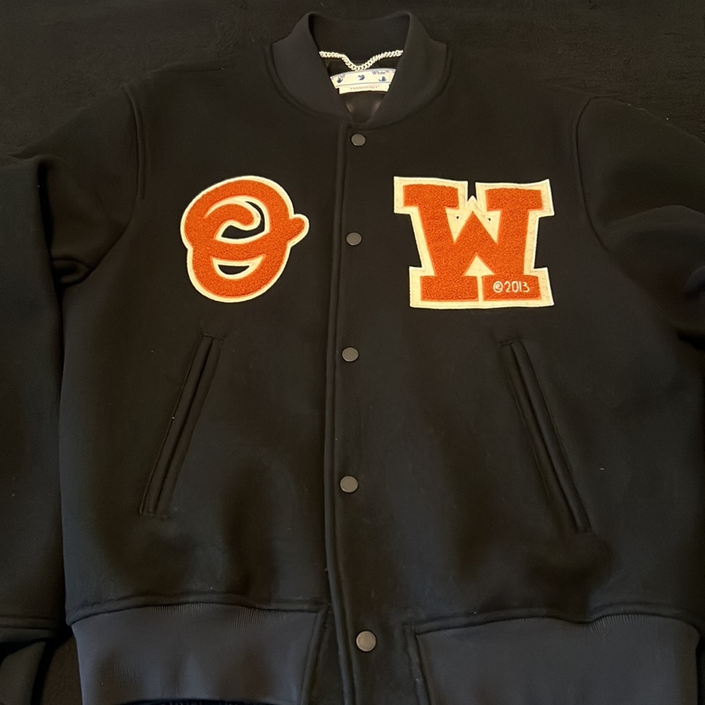 Off white bomber jacket